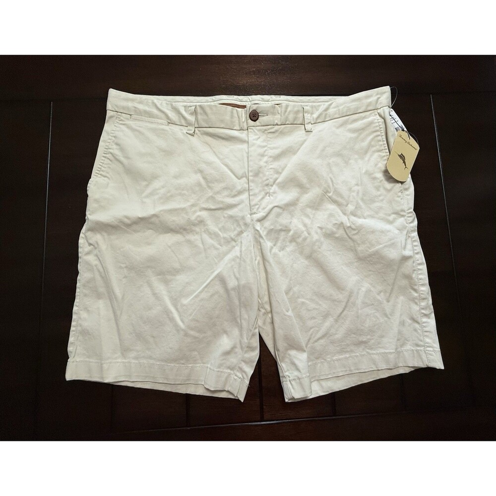 🔥NEW-Tommy Bahama Men's Khaki Top Sail 9 Chino Shorts Size 42- New With Tags